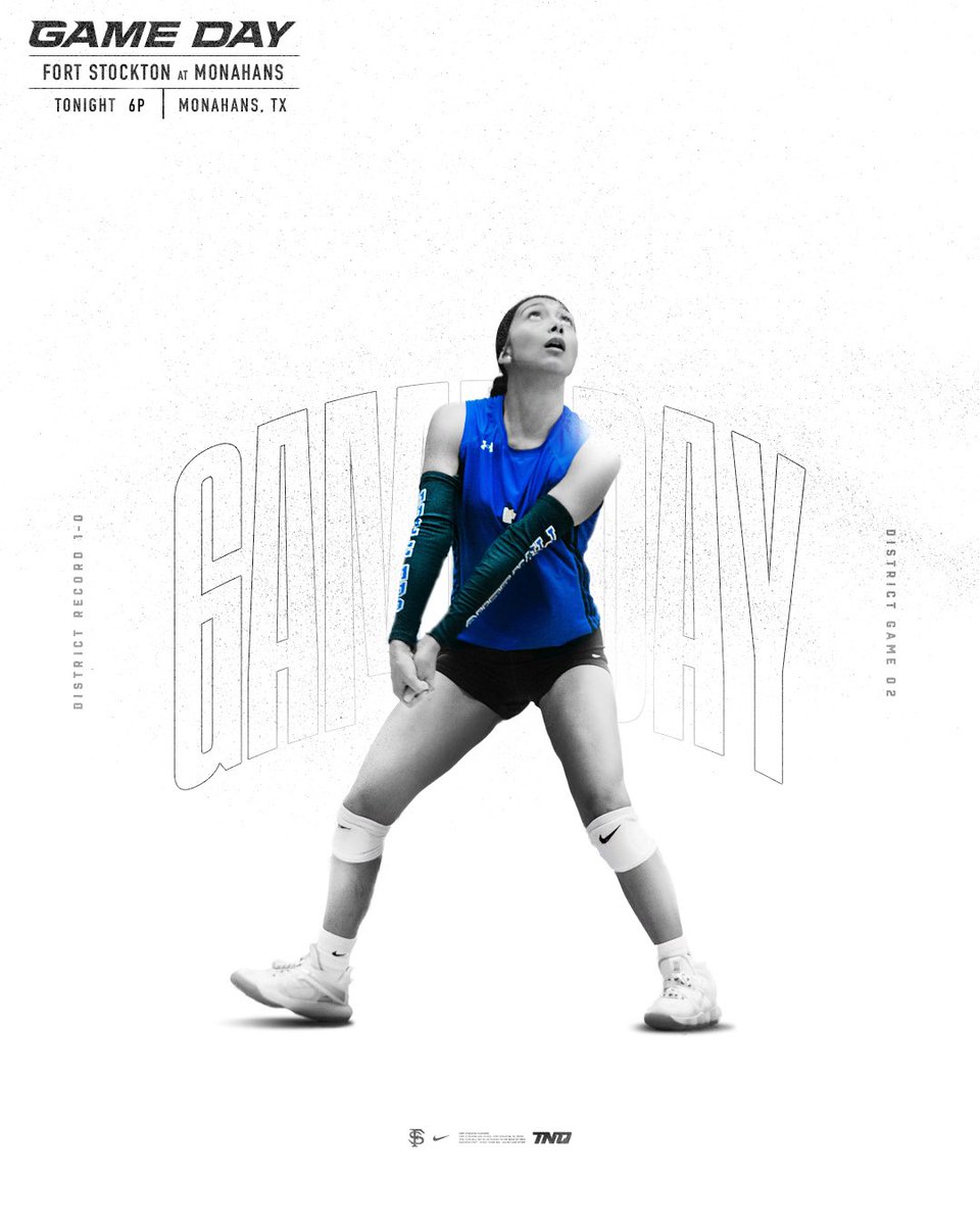 athleticsfshs's tweet photo. GAME DAY - DISTRICT DAY 02
Fort Stockton at Monahans
Tonight 6P - Monahans, TX
#prowlers #prowlersfight #TNQ #fortstockton #goprowlers #teamneverquit #thehuntison @Prowlervball23 https://t.co/naGNzGviis