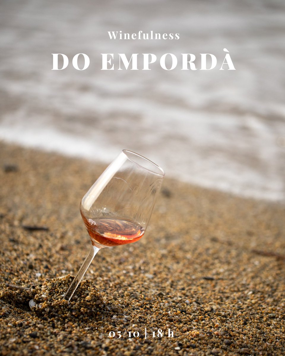 Visit Roses (@visitroses) on Twitter photo Viu una experiència única de Winefulness a la majestuosa Ciutadella de Roses! 🍷
Et convidem a gaudir d'una tarda on el benestar i els vins <a href="/DOEmporda/">DO Empordà</a> es fusionen en perfecta harmonia.
No t'ho perdis! 🍇🧘♀️
📅 05/10
⌚ 18 h
Inscripcions 👉 shorturl.at/SNFoF Viu una experiència única de Winefulness a la majestuosa Ciutadella de Roses! 🍷
Et convidem a gaudir d'una tarda on el benestar i els vins <a href="/DOEmporda/">DO Empordà</a> es fusionen en perfecta harmonia.
No t'ho perdis! 🍇🧘♀️
📅 05/10
⌚ 18 h
Inscripcions 👉 shorturl.at/SNFoF