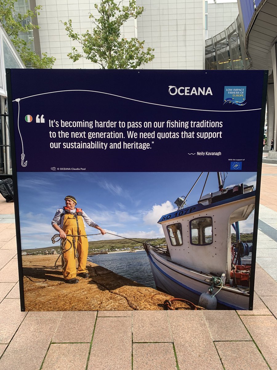 Excited to be at Brussels Ocean Week to see the launch of the #BlueManifesto as well as an event on #MakeFishingFair <a href="/FaunaFloraInt/">Fauna & Flora</a>