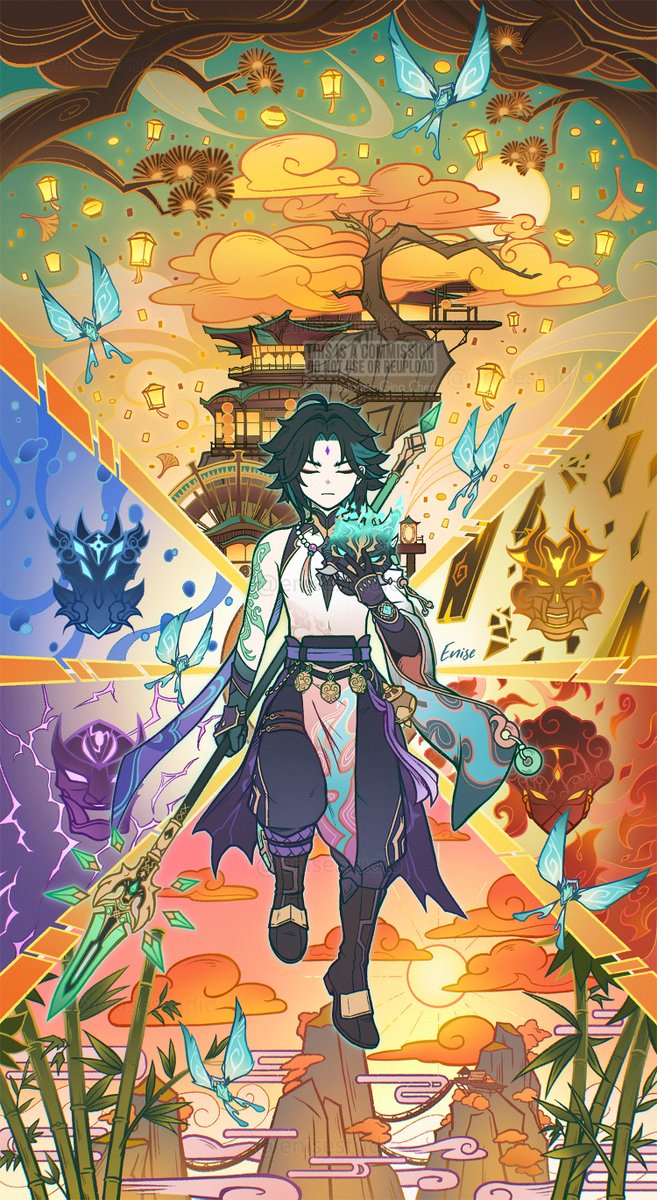 Call out my name. I will be here when you call 👹
#GenshinImpact  #原神 #HoYocreators #Xiao #Genshinfanart