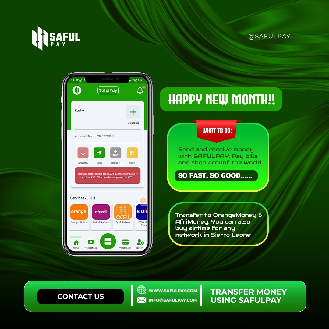 SafulPay tweet media