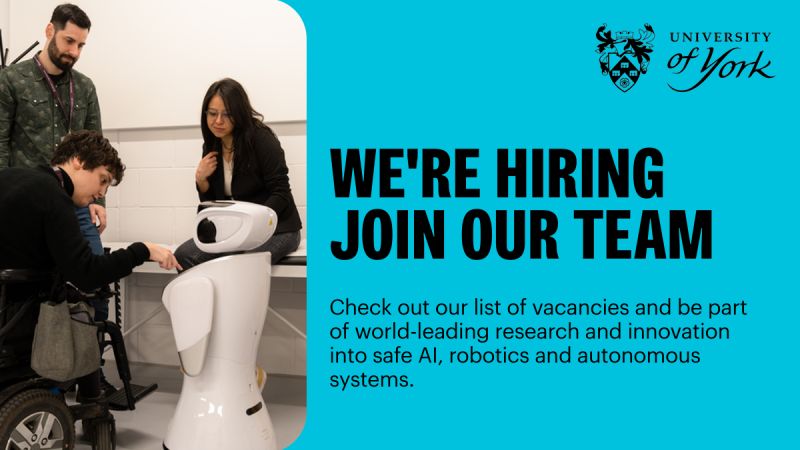 We're recruiting for a Research Associate in Safe and Human-Centred AI.
Are you interested in exploring, developing and evaluating human-centred approaches for the design and safety assurance of AI systems, with healthcare as a priority sector? See more bit.ly/research-assoc…