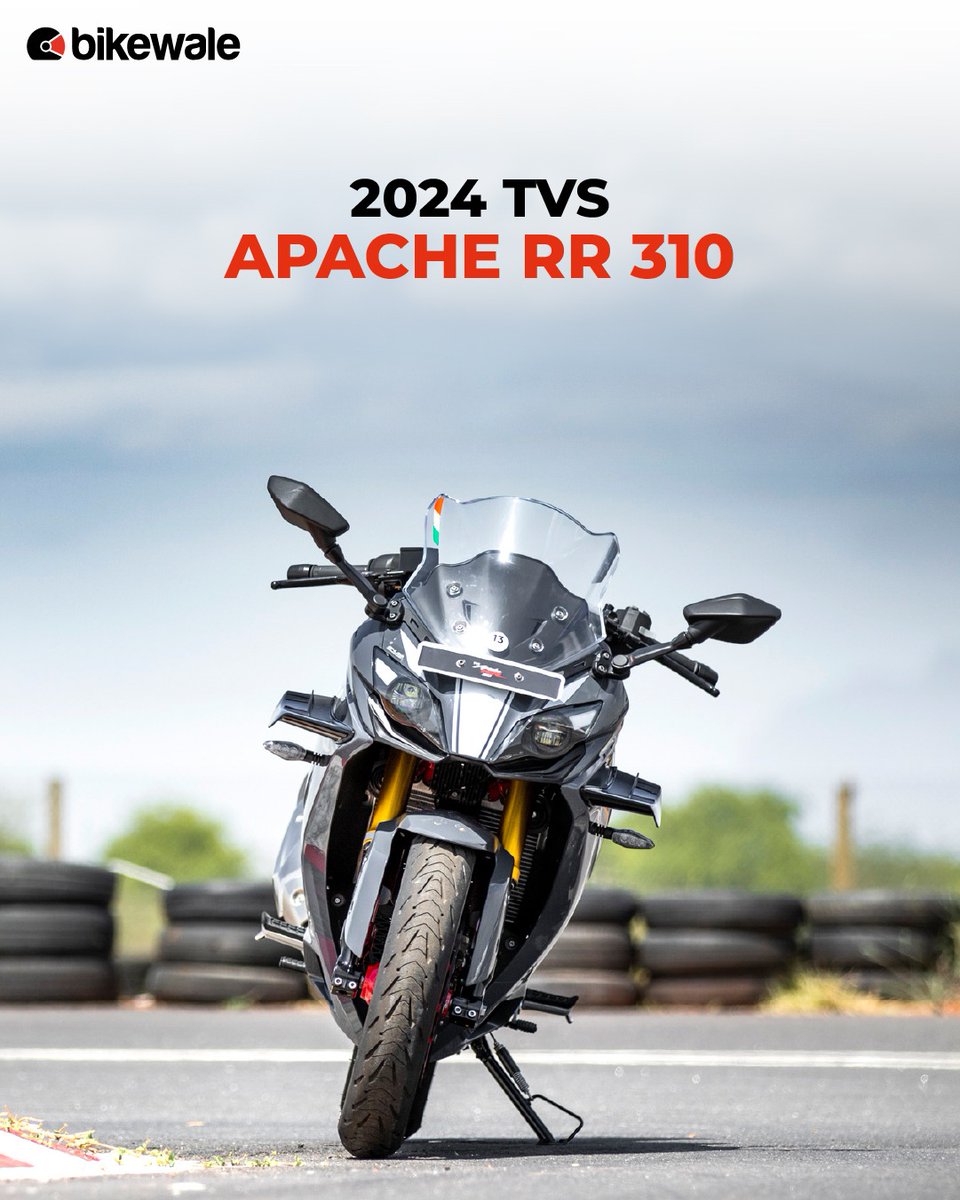 hosurupdates's tweet photo. #TVS has launched the 2024 #ApacheRR310 in India. This is the Hosur-based bikemaker’s flagship offering and has now received a few updates as well.
Source -bikewale https://t.co/V88NbxrOio
