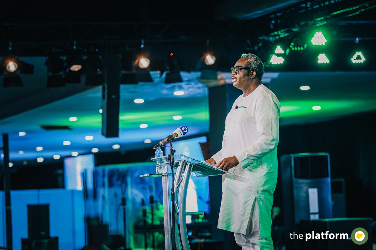 theplatformng's tweet photo. "The politics should not dominate our mindset
The politics is a 4-year thing
The next election is in 2027
Don’t die before 2027."
~ Kola Adesina MFR
#PlatformNG
#UnlockPotentialNG https://t.co/LEUQr7VSTa
