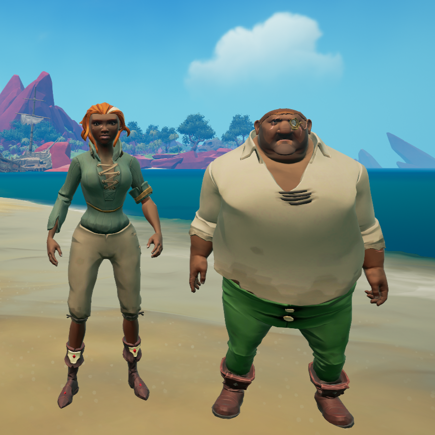 Theme: Couples Costumes 
He's a FAMILY GUY!
<a href="/SeaOfThieves/">Sea of Thieves</a>
#StyleOfThieves