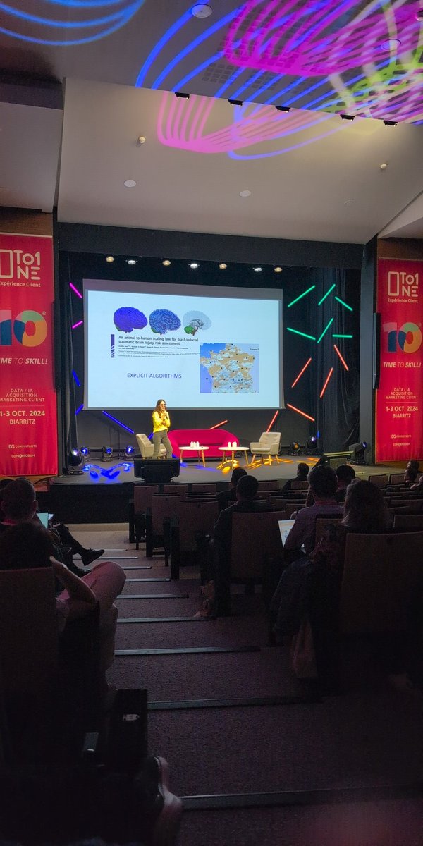 C'est parti pour 3 jours de conférences et rencontres à Biarritz au salon <a href="/1to1Biarritz/">One to One Expérience Client</a>. Une première intervention de <a href="/Aurelie_JEAN/">Aurelie JEAN, Ph.D.</a>.
#AI #GenAI #1to1ExpClient