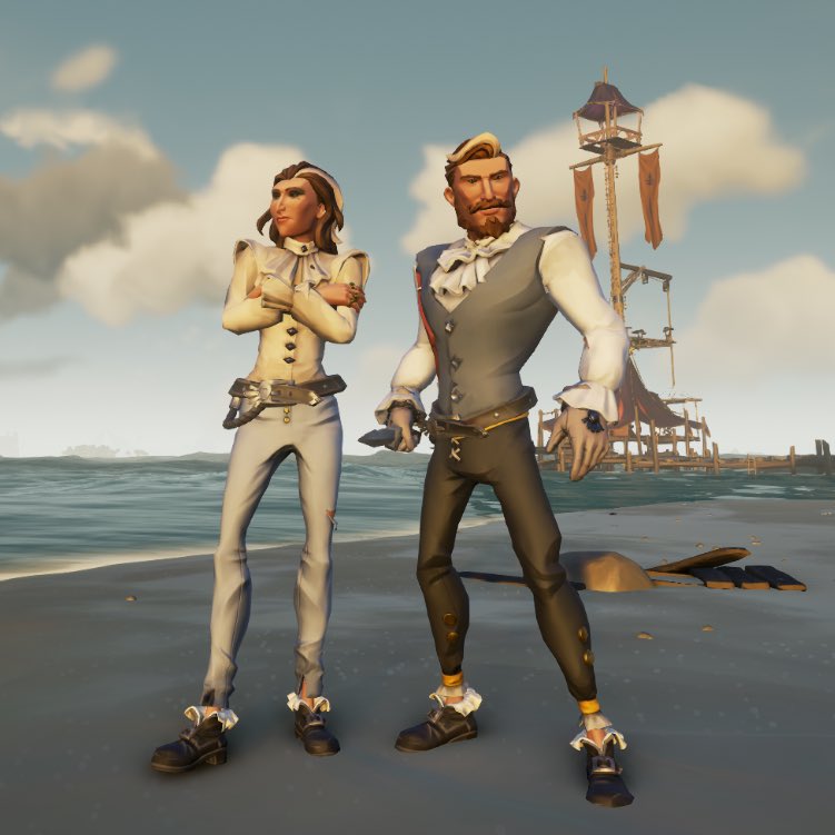 #StyleOfThieves Theme: Couples Costumes

#SeaOfThieves <a href="/SeaOfThieves/">Sea of Thieves</a>