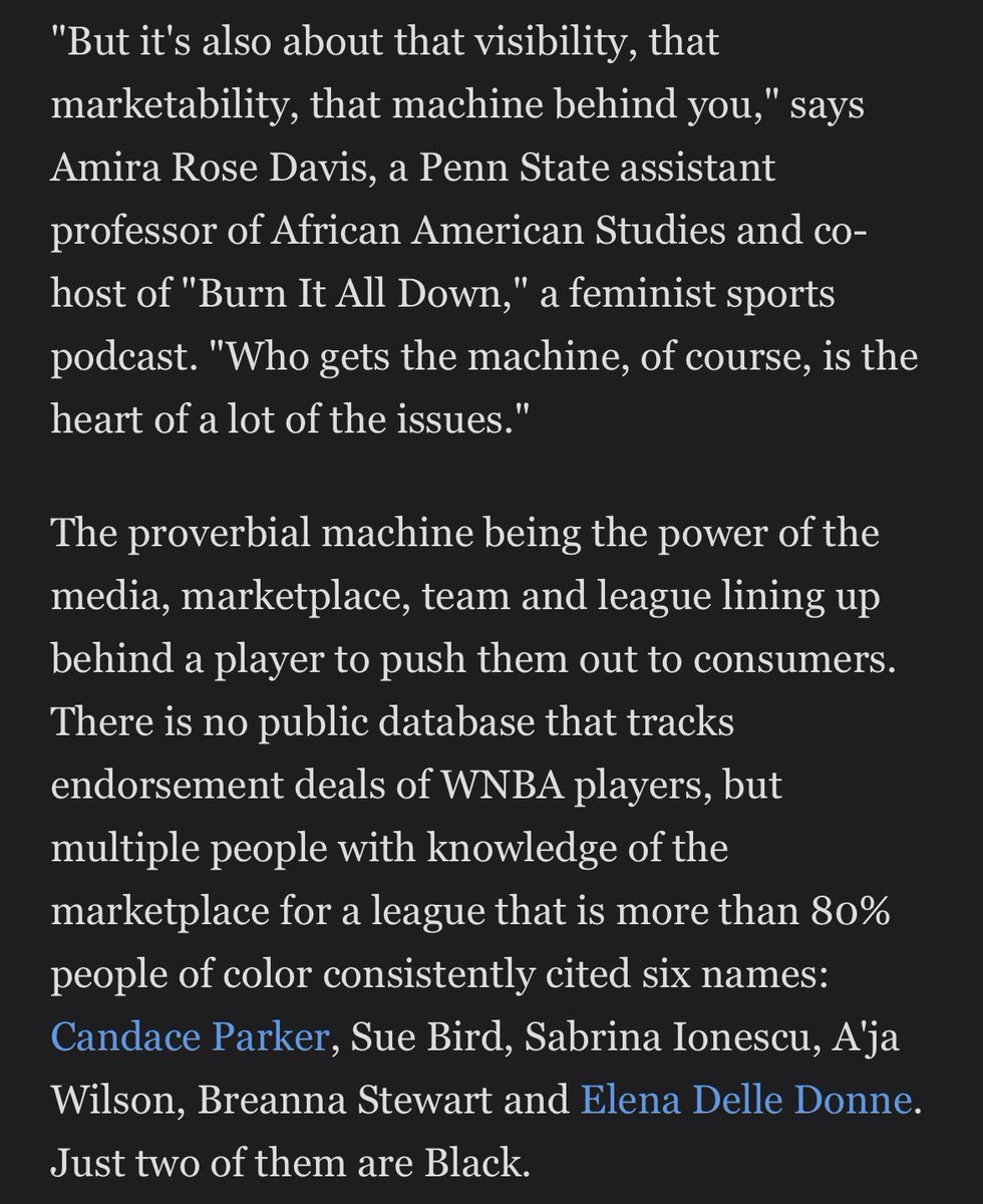 natfluential's tweet photo. More context for why A’ja can talk to her teammate Kelsey Plum about her privilege b/c Kelsey has acknowledged it &amp; spoken up about it. 

Plum blocked the league due to what she perceived as preferential treatment for her b/c she is straight &amp; white. https://t.co/ZPi3gIOJiP https://t.co/6dKApZb7k5