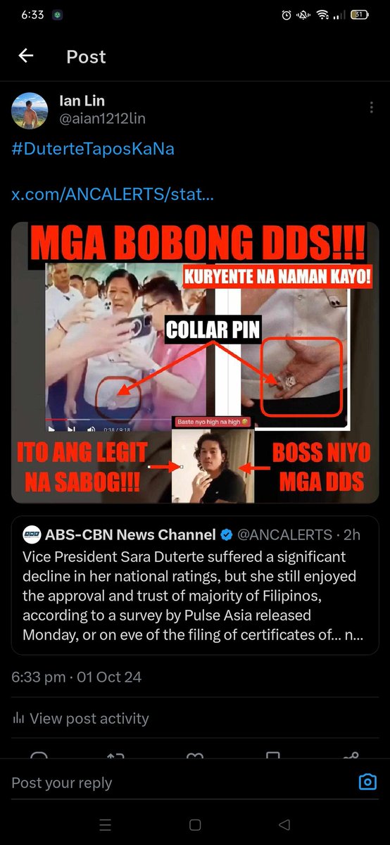 aian1212lin's tweet photo. #DuterteTaposKaNa

https://t.co/6uf5NhZHd8 https://t.co/Okm4gYK62m