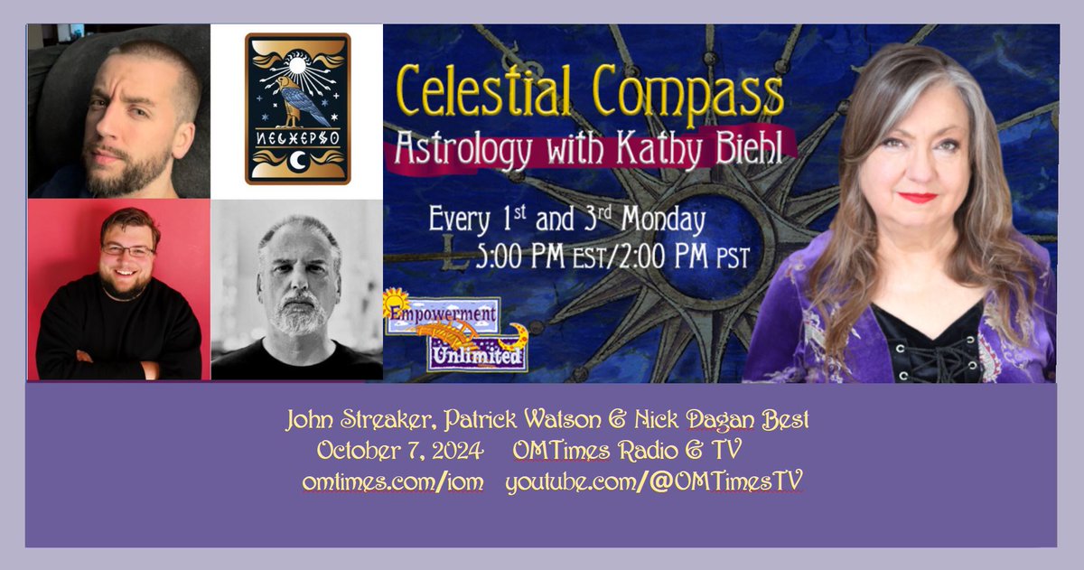 Catch the team on Celestial Compass this upcoming Monday on youtube.com/@omtimestv at 2pm PDT/ 5pm EDT with Kathy Biehl, where we will be discussing the software, its capabilities, and what makes it stand out from the rest! See you there!