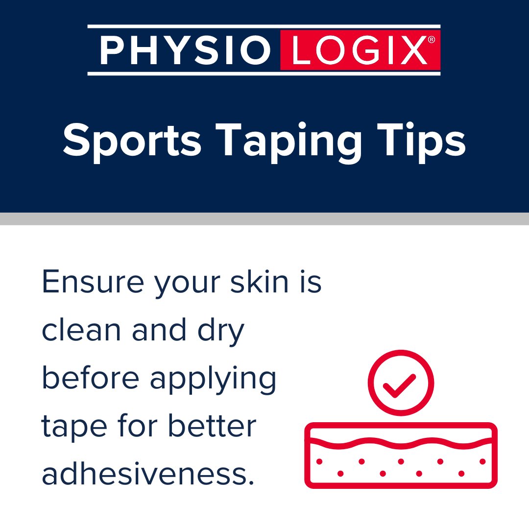 🏃 Sports Taping Tips | Before applying sports tape to the affected area, we recommend ensuring your skin is clean and dry. This will promote better adhesiveness.

Physiologix Sports Tapes are available in pharmacies nationwide.

#physiologix #sportstape #pharmacy
