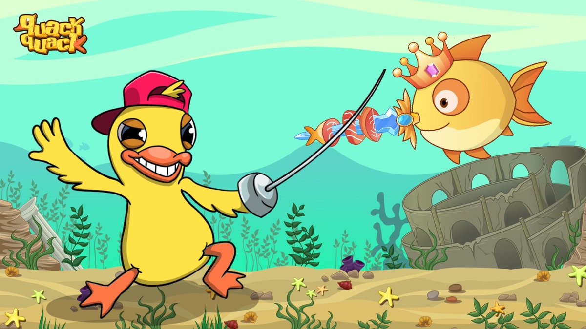 WeQuackQuack's tweet image. 🤝 Look like we are fighting, but it is not! We are cooperating! 

Welcome our latest partner @FishWarOfficial to the QuackQuack family. 🦆🐟

FishWar is an action-packed Web3 game that brings real-time PVP tournaments, strategic gameplay, and an opportunity for players to earn…