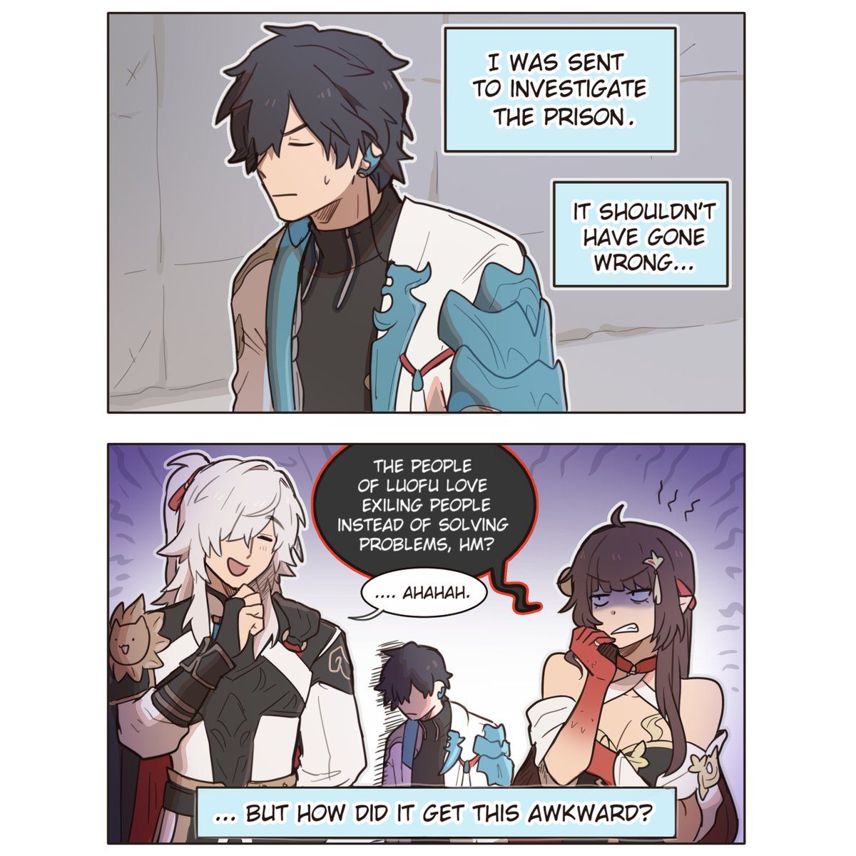 _netoII's tweet photo. dan heng really was 🧍‍♂️during that scene
#HonkaiStarRail #Lingsha https://t.co/RXRa9nG8FB