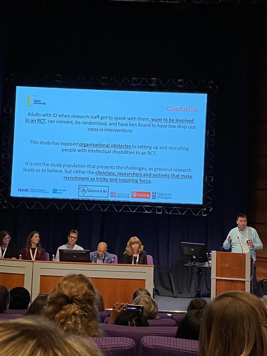 Dr Adwoa Parker (@adwoa_parker) on Twitter photo Adults with learning disabilities want to take part in clinical trials, but it’s clinicians, researchers and systems that make it difficult for them to take part. Laurence Taggart on the Challenges of undertaking more inclusive trials. #ICTMC2024 #recruitment <a href="/UlsterUni/">Ulster University</a> Adults with learning disabilities want to take part in clinical trials, but it’s clinicians, researchers and systems that make it difficult for them to take part. Laurence Taggart on the Challenges of undertaking more inclusive trials. #ICTMC2024 #recruitment <a href="/UlsterUni/">Ulster University</a>
