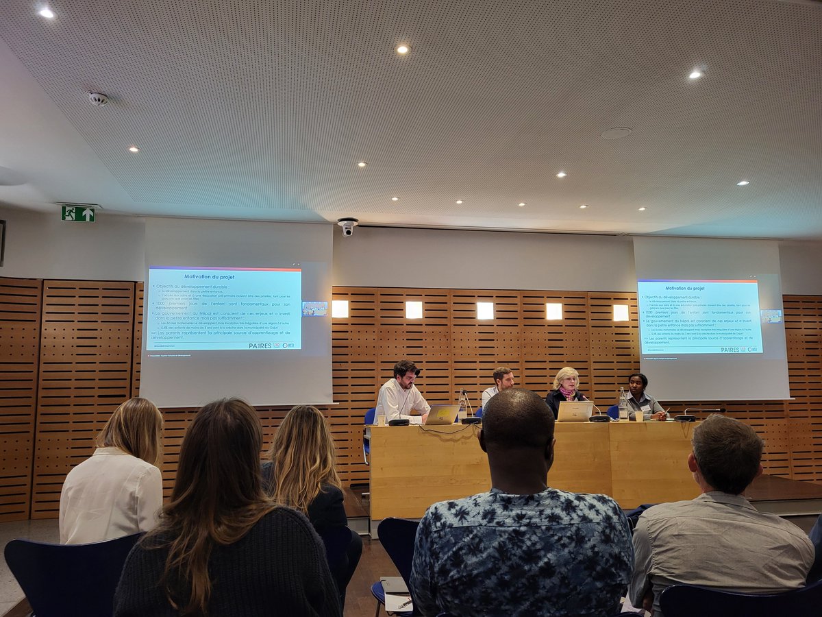 Séminaire PAIRES à l'agence française de développement. Forte représentation de l'axe DIAL du LEDa.