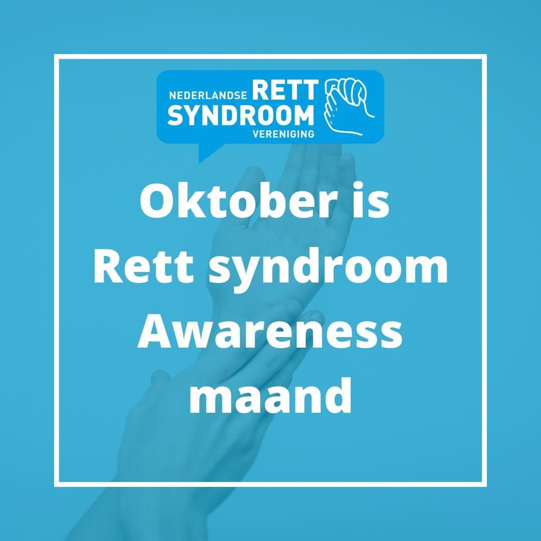 Deze maand vragen wij extra aandacht voor het Rett syndroom en wat voor impact het heeft op degene die het heeft en op zijn of haar hele omgeving. 

Rett syndroom is een zeldzame neurologische ontwikkelingsstoornis die in de meeste gevallen veroorzaakt wordt door een spontane 🧵