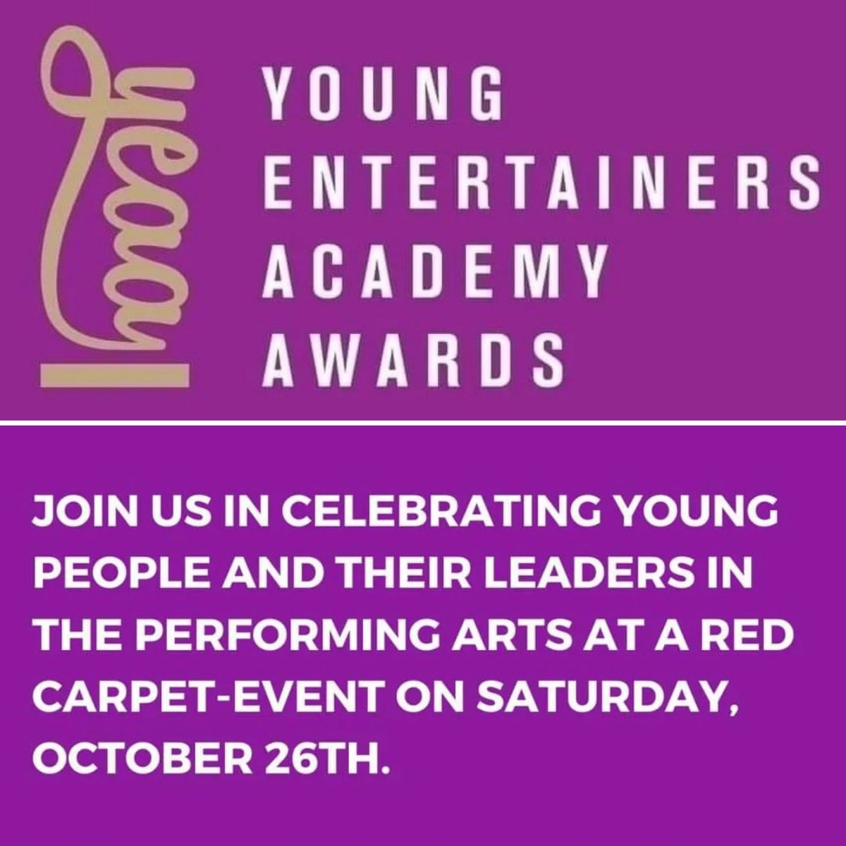 I am feeling grateful and honoured to be nominated as a Young Entertainer in the Community by The Young Entertainers Academy Awards UK!
Thank you so much for the nomination <a href="/Yeaawardsuk/">The Young Entertainers Academy Awards UK</a> !
I cannot wait for the Ceremony! Good luck to all nominees! 👏🏻🙏🏻
