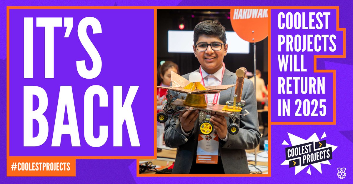 How does Coolest Projects inspire young digital creators around the world? 🌍✨

Our latest blog explores the impact of this year's online showcase and in-person events and announces exciting plans for 2025. 

🔗 rpf.io/cp-25

#CoolestProjects #KidsWhoCode