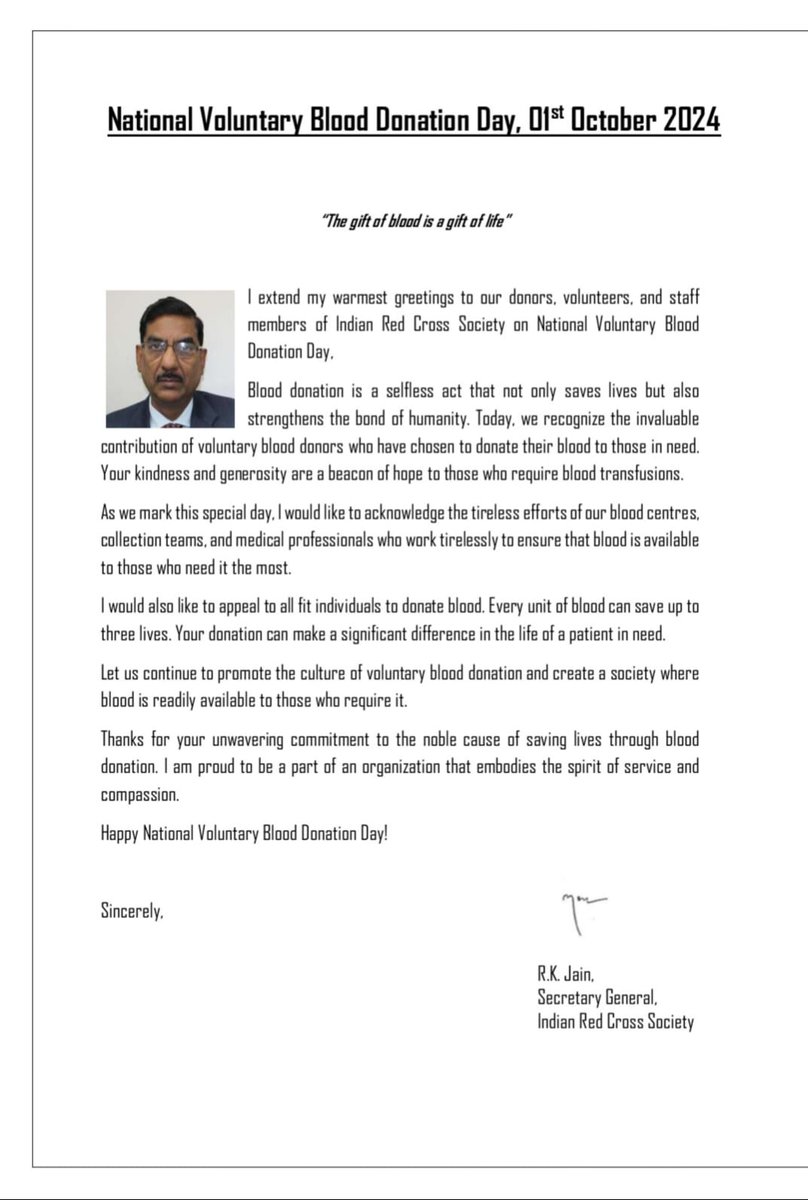 Indian Red Cross Society tweet media