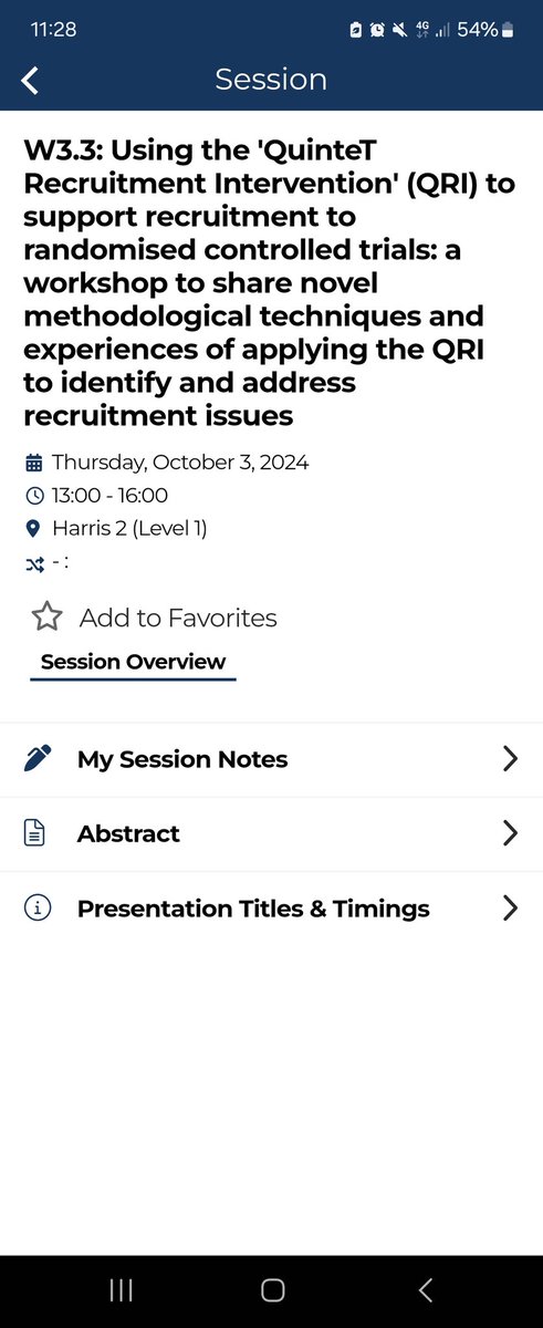 Thrilled to be at ##ICTMC2024. Loving the lightning talk sesh...to the sea of ppl who raises their hand when asked if they've experienced recruitment issues...we might have a workshop for you :). Come along this Thursday, 1pm. We'd love to see you there....