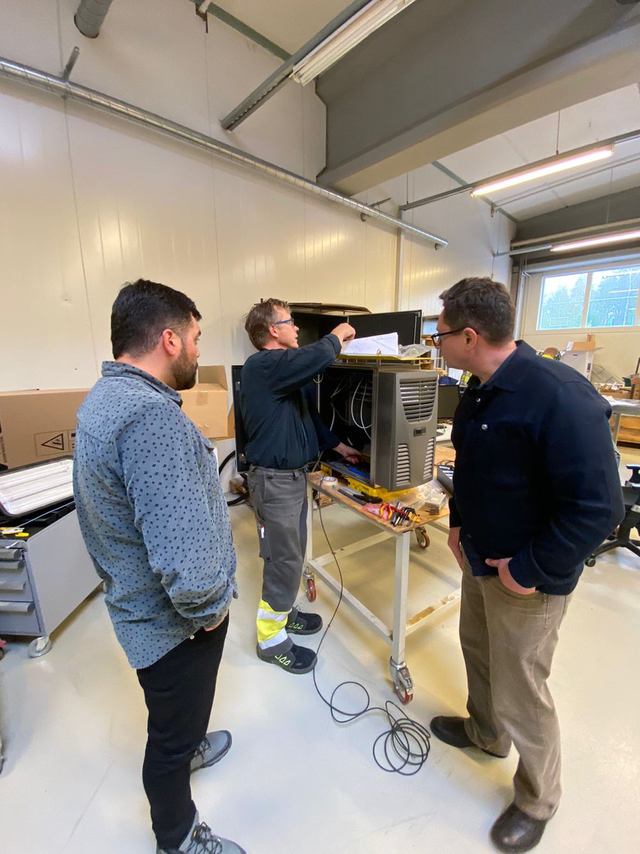 ImaEngineering's tweet image. Last week, we hosted our Partner, @NicolaidesSA from Chile at our Finland office for training on IMA smart mining products, including certification in operating and maintaining the IMA Fast Conveyor Analyzer.
#Training #Sustainability  #IMAEngineering #mining