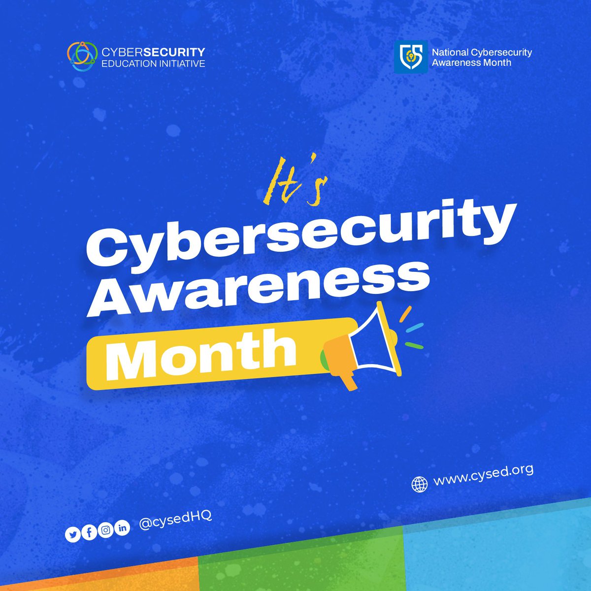 October is here—our favorite month of the year!  

If you're online, you're a potential target for cybercriminals. But don't worry, we've got you covered! Protect yourself and your devices with our online safety tips.

Visit our resource page to stay one step ahead: