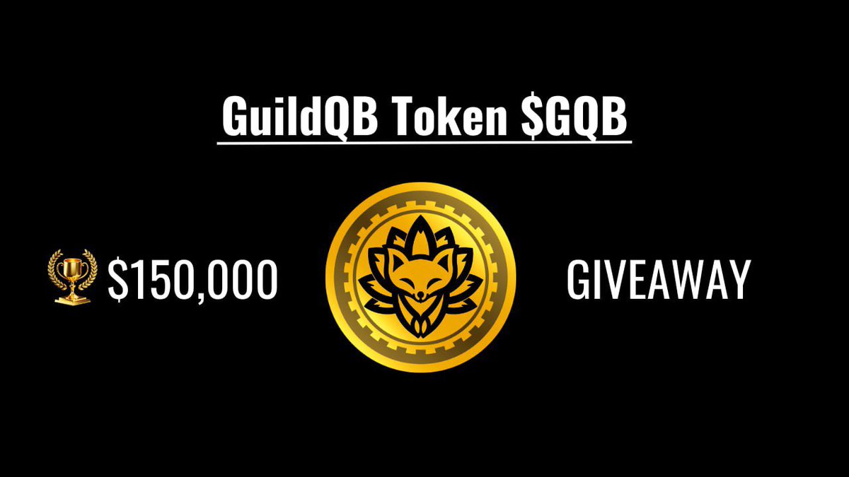 🔥 Massive QB Gold Rush #Giveaway! 🔥

We’re giving away $150,000 worth of $GQB tokens! 

- Follow us 
- Repost this tweet 
- Join TG t.me/+nK7dTj3ycX0zN…
- Fill out the form
forms.gle/vEEnPQ3n6uMeke…

Deadline: Oct 5.

GOOD LUCK TO EVERYONE🪂