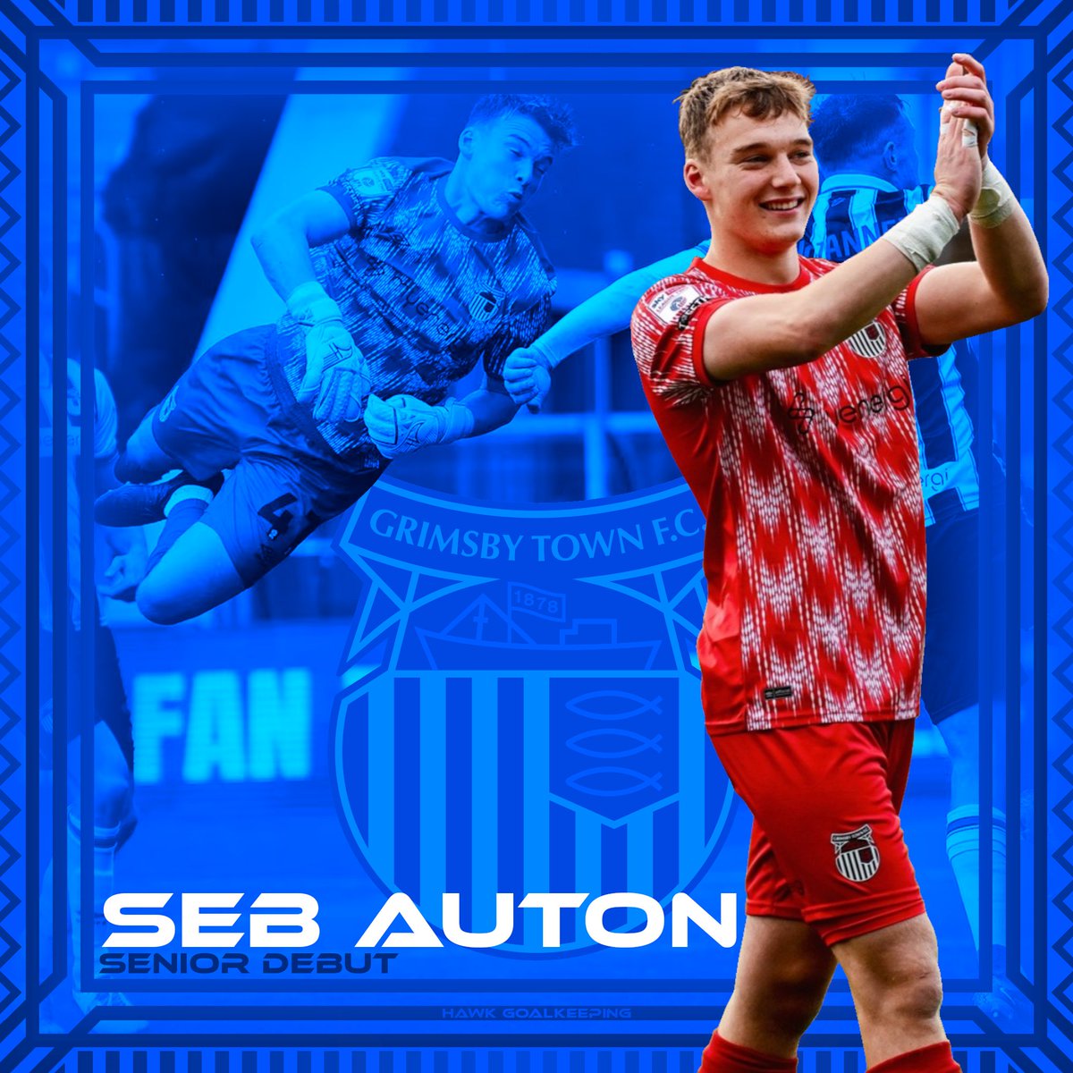 🧤 SEB AUTON 🧤

The young Grimsby Town shot-stopper really made a name for himself over the weekend as he made his first senior appearance for the club with the Mariners winning against Carlisle. 🔥

Congratulations on your debut Seb!

🦅🧤