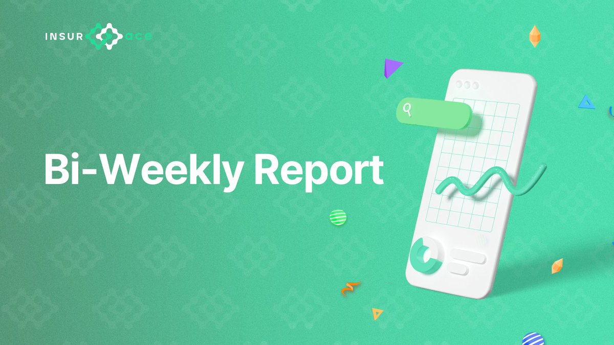 😊 Our Bi-Weekly Routine is here!   

📷 Sep16-Sep30, 2024 Bi-Weekly Report   

Details：insurace.io/blog/?p=4637   

#InsurAce #biweeklyreport