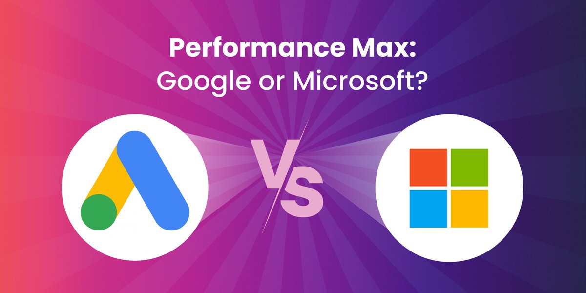 The battle of the PMax

Google PMax = unmatched reach &amp; automation 🌐
Microsoft PMax = cost-efficient with precise targeting 🎯

Leverage both platforms to optimize your ad performance &amp; reach your goals! Read more in our latest blog zurl.co/4ZLN