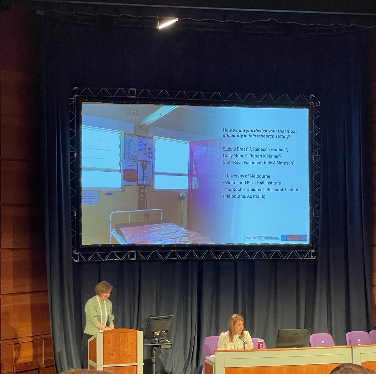 Dr Anurika De Silva (@anurikadesilva) on Twitter photo Co-head of <a href="/MischHub/">MISCH Research Hub</a> Biostatistics A/Prof Sabine Braat at #ictmc2024 in Edinburgh!
@ictmc2024 Co-head of <a href="/MischHub/">MISCH Research Hub</a> Biostatistics A/Prof Sabine Braat at #ictmc2024 in Edinburgh!
@ictmc2024