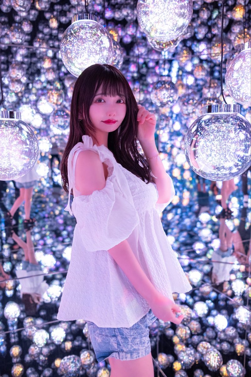 yonmo's tweet image. 瀬戸ひなたさん @peco_hinata07 

#teamlabborderless