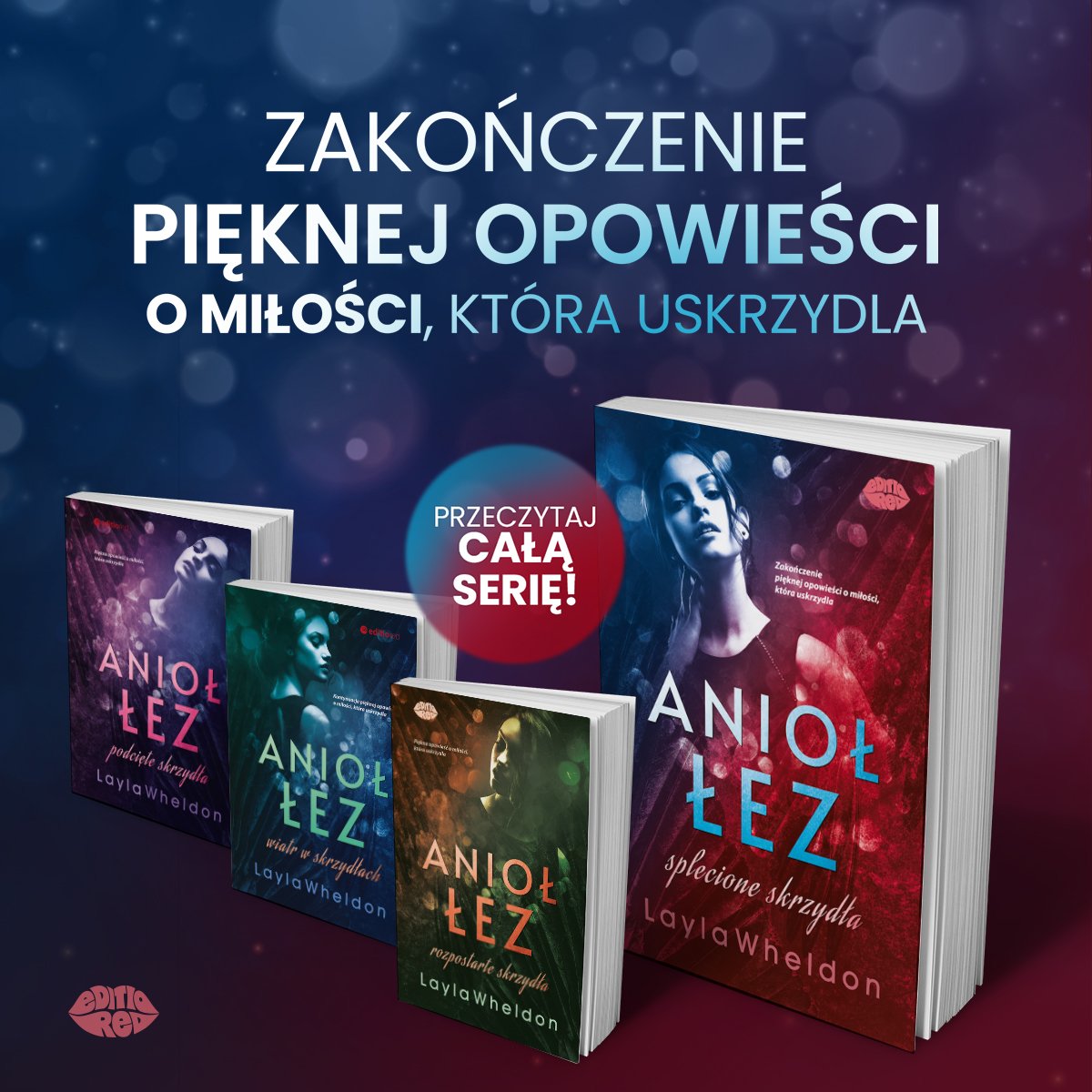 Już dzisiaj premiera czwartego, ostatniego tomu historii Diany i Daniela  #aniołłez ❤️

#twitteroweksiążkary