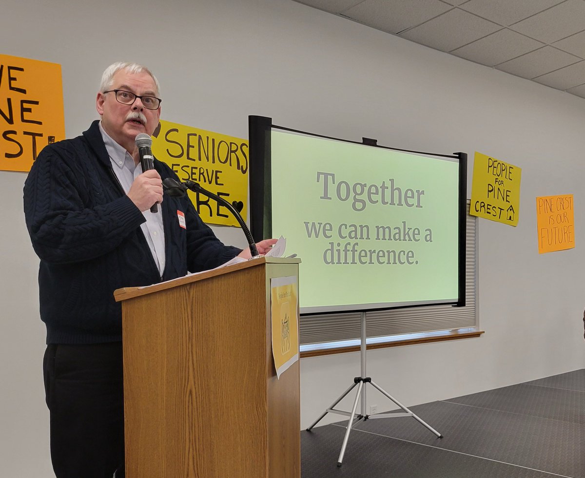 From start, the sale of Pine Crest felt ideological. The county board said it was about saving money; and maybe it was. But it was also about stripping social services from the public sector. 
Pastor Mike wasn't gonna stand for that.

EPISODE  2 OUT NOW!
linktr.ee/toseeeachother
