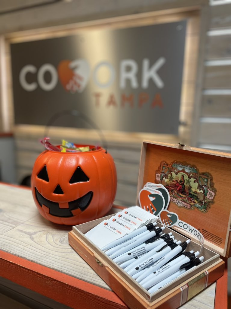 🎃 Happy October 1st 🍬🕷️

_
_
_

Coworktampa.com
☎️ (800) 531-2986
💻 Vip@Coworktampa.com 
📍 3104 N Armenia Ave. Suite 2. Tampa, FL 33607

_
_
_

#pumpkin #halloween #halloweencandy #officespace #cowork #coworking #coworkspace 
#halloween2024