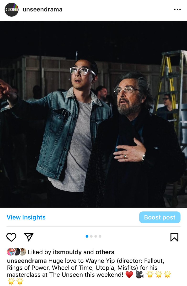 A great weekend at The Unseen! (Masterclass)