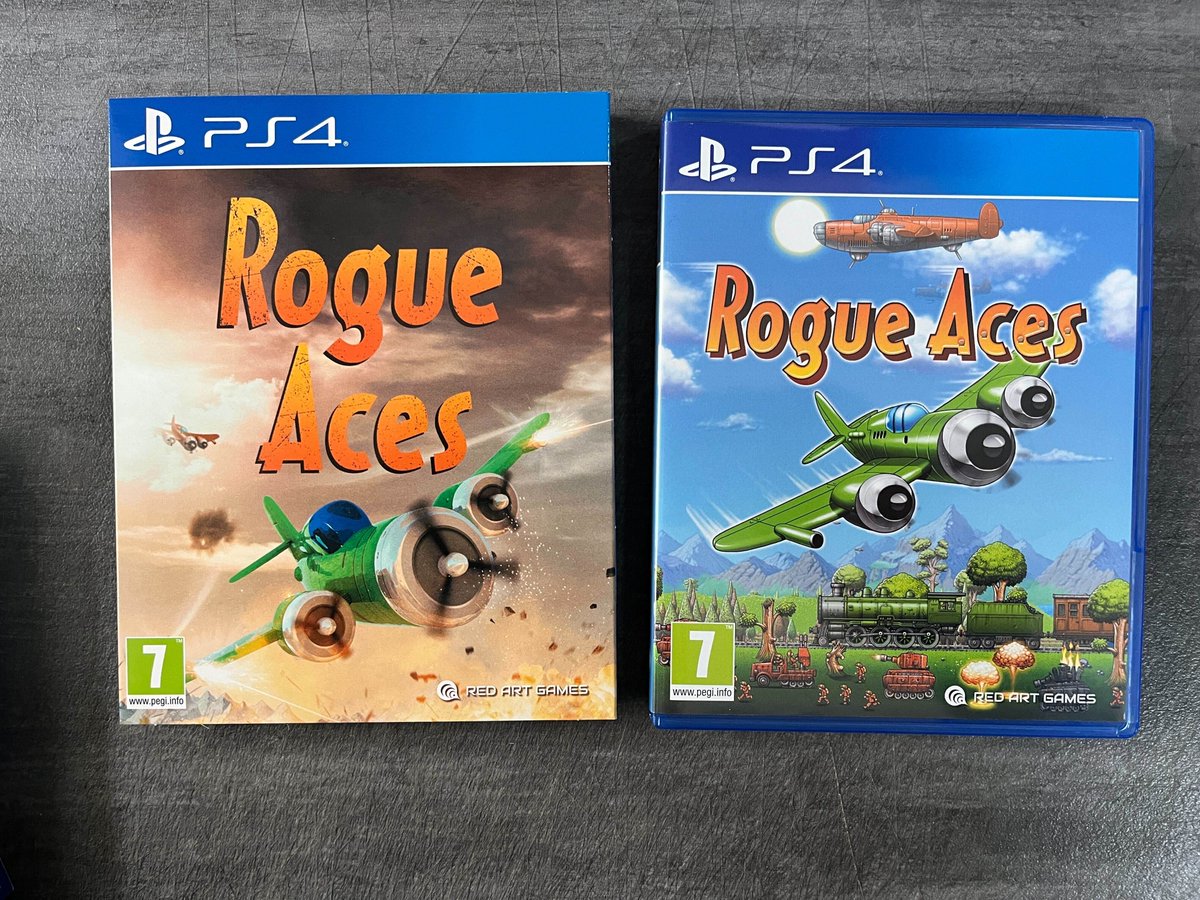 InfiniteStates's tweet image. Sneak peek at the #RogueAces physicals for #PlayStation 

Looking very spiffy indeed, what what?👩‍✈️

Pre-order links in thread 🧵