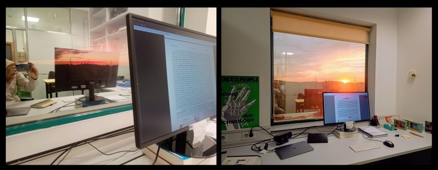 Early morning views from my office are spectacular.