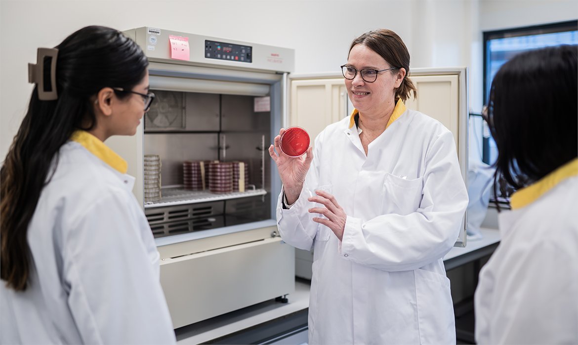 Nominatie RAAK-award Regieorgaan SIA voor Food Safety-project van onze lector Microbial Genomics, Astrid Heikema: “Door ons onderzoek kunnen we bacteriën nauwkeuriger identificeren en ze dus effectiever bestrijden.” Lees meer én stem voor publieksprijs ▶ bit.ly/3XXssH5