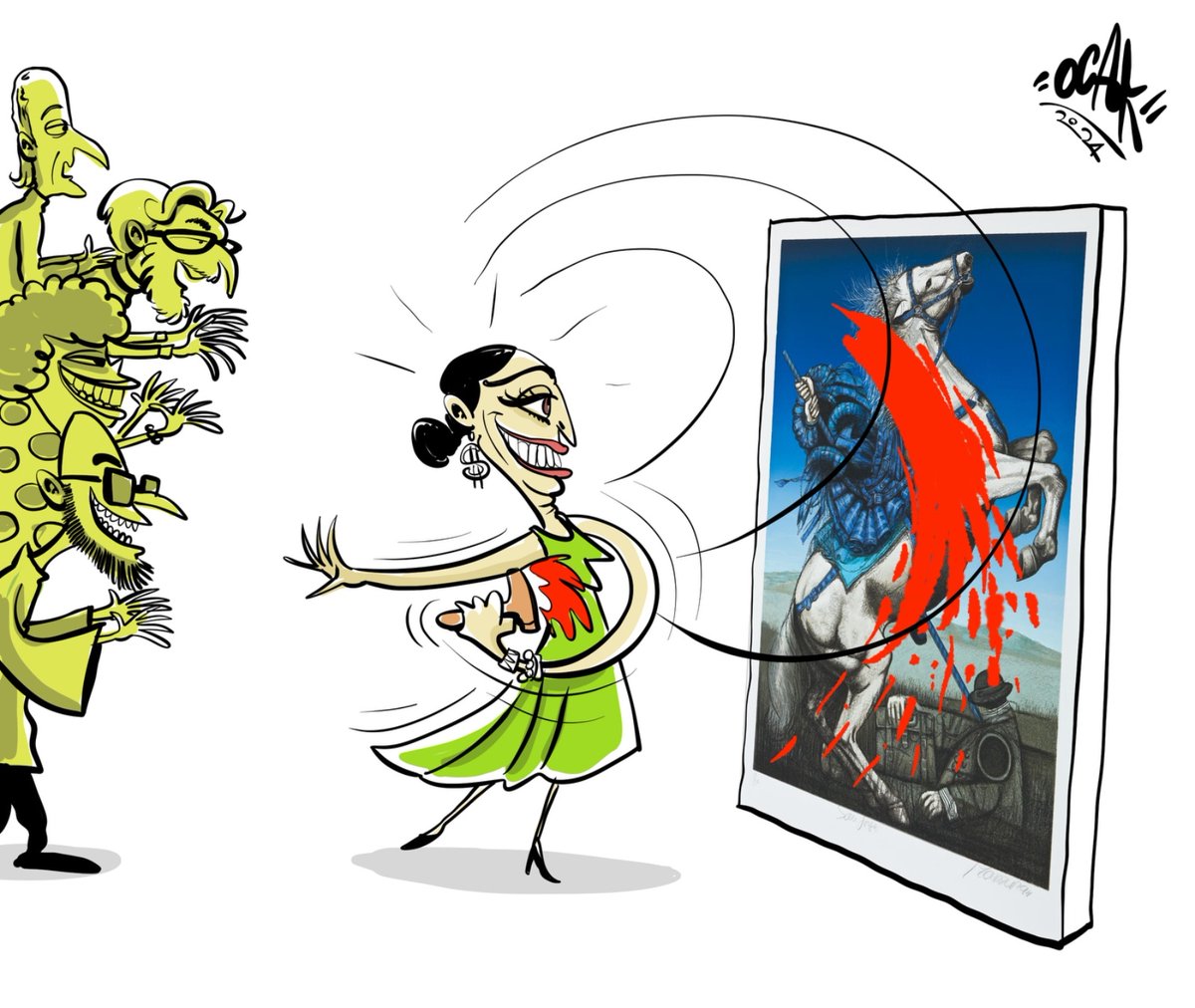 ocak_cartoon's tweet photo. Manzur y una tal Paz.
#arte #talento #artbo #manzur #humor #caricatura #ocak_cartoon https://t.co/kcC1Ywa8aD