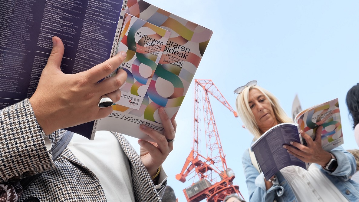 💬 <a href="/Bizkaia/">Bizkaiko Foru Aldundia/Diputación Foral de Bizkaia</a>-k Ondarearen Europako Jardunaldien 24. edizioa koordinatuko du

Urria kulturaz beteta dator, «Bide, sare eta loturen ondarea» lelopean, 200 jarduera baino gehiago egingo dira Bizkaiko 72 udalerritan 🥳

ow.ly/goq250TzK7s