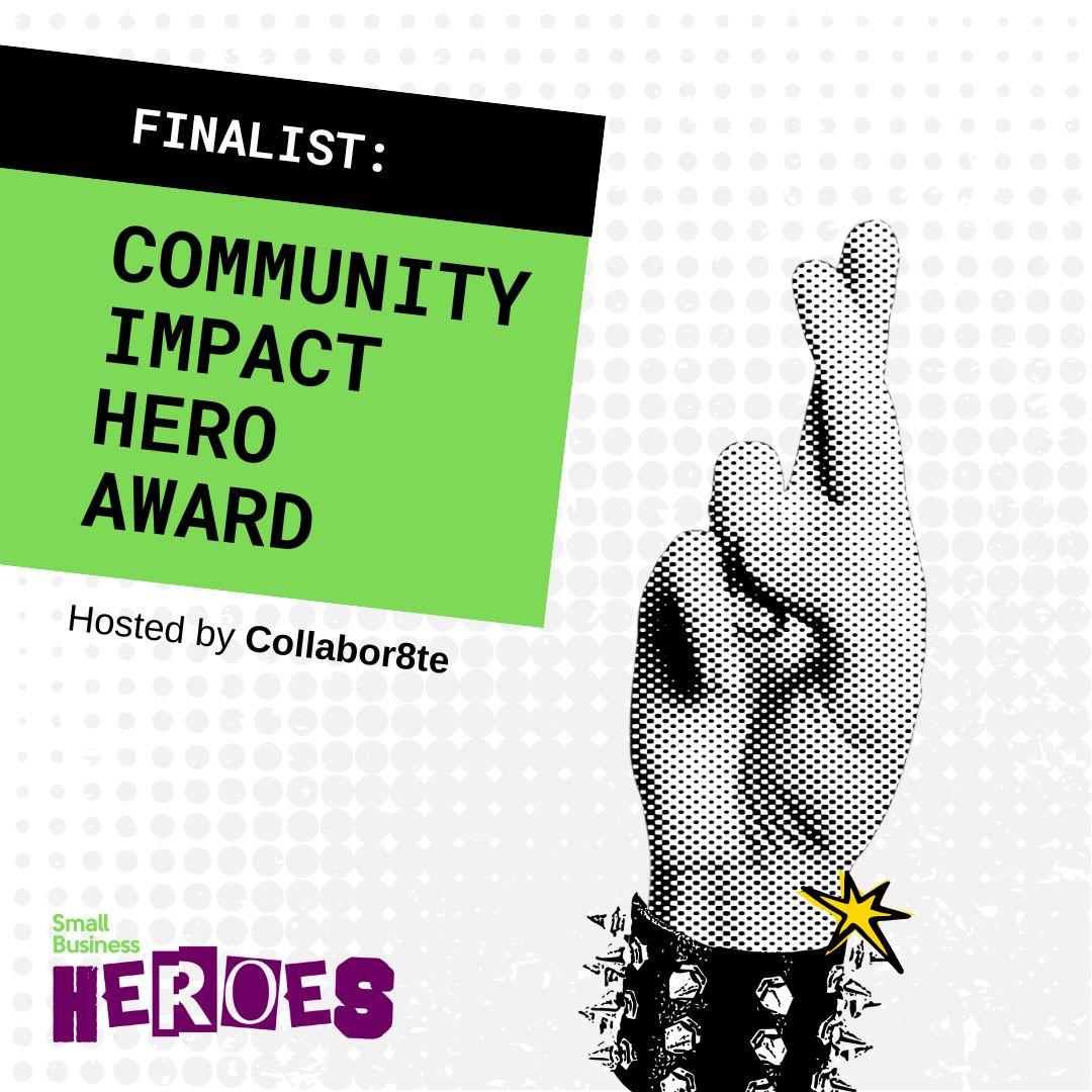 VOTE FOR US - we're finalists!📣

We're shortlisted for Community Impact at the Small Business Heroes awards &amp; we'd love your support to take it home.

If you think we're worthy winners, it'll take seconds to choose us (for this one &amp; our 2 other noms!) ➡ smallbusinessheroes.uk/vote-for-final…