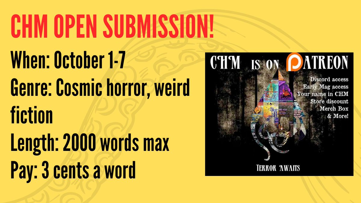 Cosmic Horror Monthly tweet media