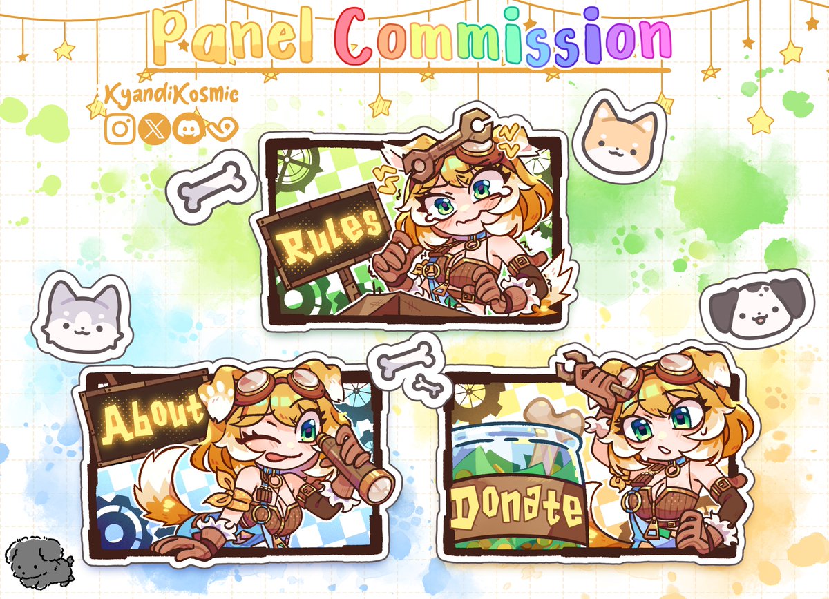 Commission work for <a href="/BonnieBarkswell/">Bonnie Barkswell 🐶🔧</a> 
#VGenOpen