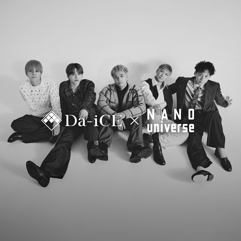 zozojp's tweet photo. ／
たった今販売スタート📣
#Da_iCE メジャーデビュー10周年㊗🎲
＼

最後の周年企画は、
 #ナノユニバース とコラボした
オリジナルボトムが登場🎊

特設ページではメンバーからの
メッセージも公開中🎲

さらに、コラボ商品を買うと
抽選でプレゼントも当たるんだって！！