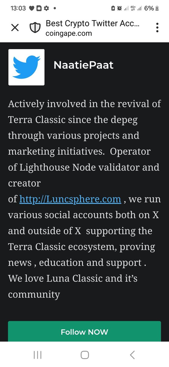 It's me LUNC family 😜

Thank you <a href="/CoinGapeMedia/">Crypto News (CoinGape)</a> for the mention and thank you for all the exposure you give to the Terra Classic ecosystem. 

If you know , you know 🔥 

coingape.com/best-crypto-tw…

#lunaclassic #terraclassic #luncarmy
