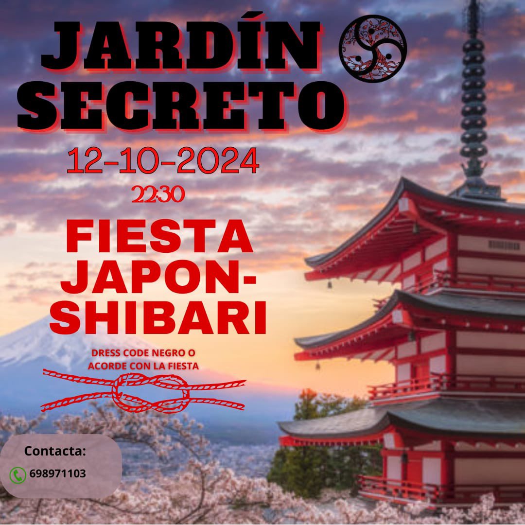 No te pierdas nuestros eventos. Para estar al día únete a t.me/jardinsecretosm