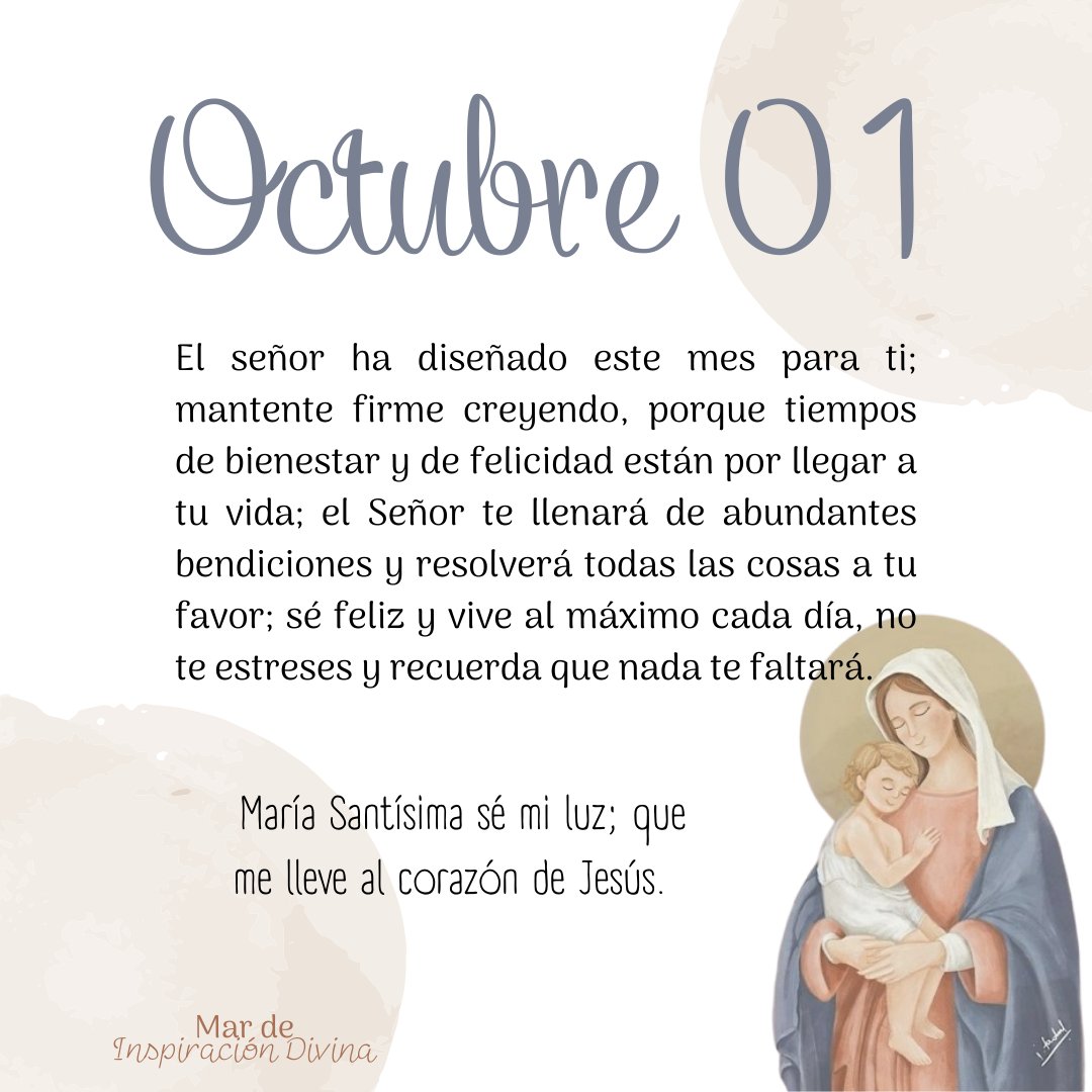 Bendecido inicio de un nuevo mes 🙏🏻🤍🌈