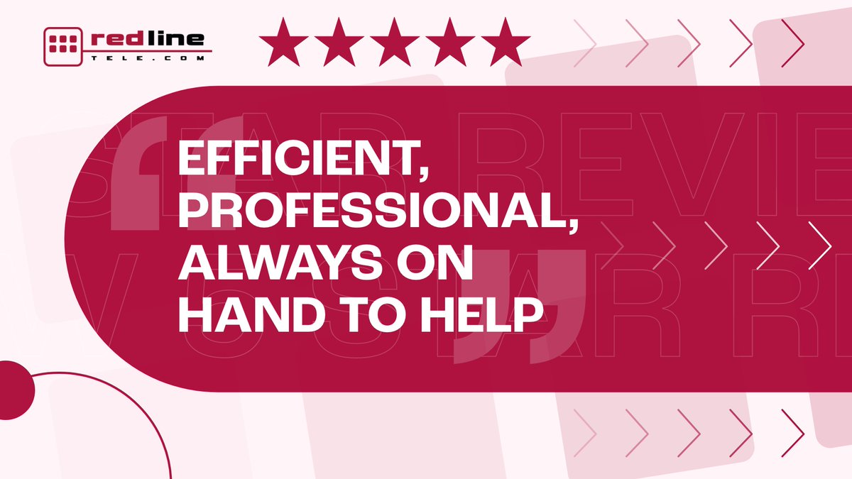 redlinehereford's tweet image. Another 5 ⭐️ review for Redline. We are thrilled to share our wonderful review from Jane at Brookes Bliss Estate and Lettings Agents, a customer who has worked with Redline for many years. Swipe to read the review! redlinetele.com/contact-us/ #RedlineTelecom #BusinessPhoneSystem