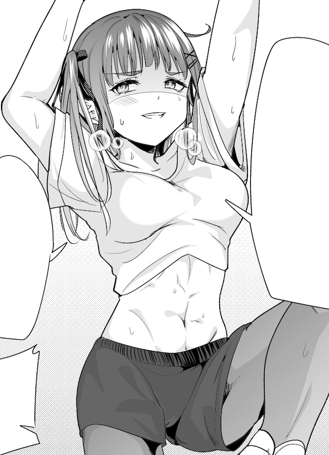 最近まるまる一コマ修正みたいなのが増えて、セルフボツの絵が多いです。気に入らないコマはどう転んでも気に入らなくて書き直した方が早いです
修正前(左)修正後(右) 